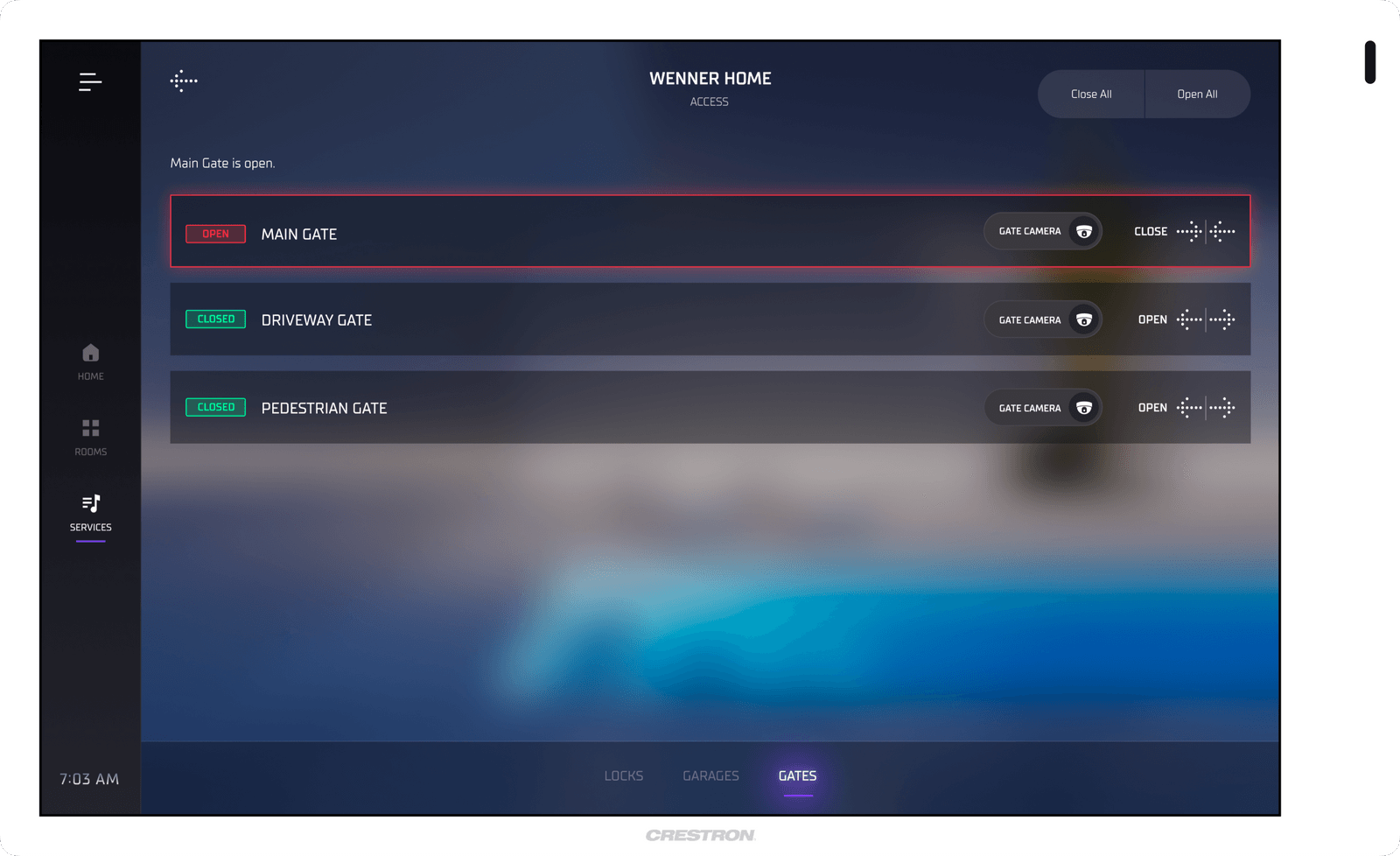 Tahoe Crestron Ch5 GUI Templates by Intuitiv